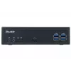 Shuttle XPC slim Barebone DL40N, Intel N150, 1x DDR5, 2x LAN (2x 2.5Gbit), 2xCOM,1xHDMI,1xDP, 1x VGA, fanless, 24/7 permanent operation