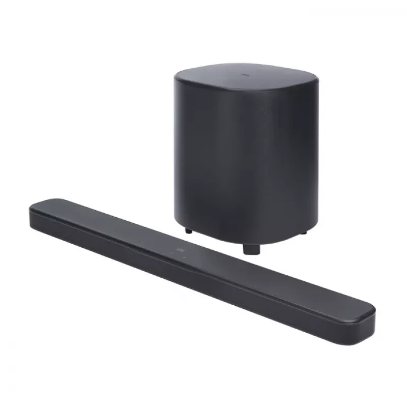 Soundbar JBL Bar 500MK2 Black — 5.1 channels, 750 W, Dolby Atmos, wireless & wired, subwoofer included