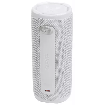 Mono portable speaker JBL Grip Mono White — 16 W RMS, Bluetooth, USB-C, built-in battery