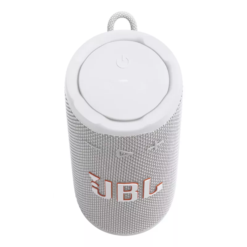 Mono portable speaker JBL Grip Mono White — 16 W RMS, Bluetooth, USB-C, built-in battery