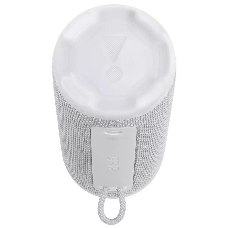 Mono portable speaker JBL Grip Mono White — 16 W RMS, Bluetooth, USB-C, built-in battery