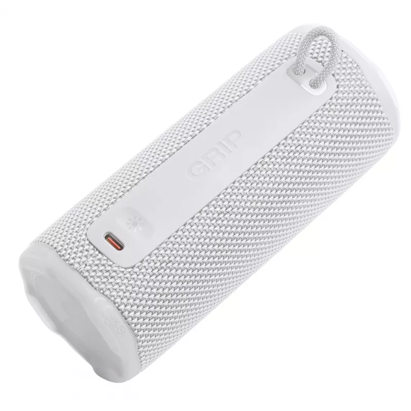 Mono portable speaker JBL Grip Mono White — 16 W RMS, Bluetooth, USB-C, built-in battery