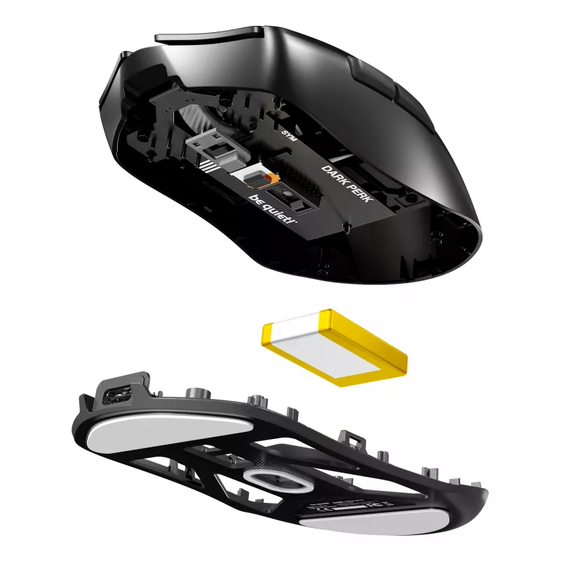 be quiet Dark Perk | Sym mouse Gaming Right-hand RF Wireless + USB Type-C Optical 32000 DPI