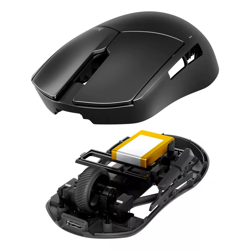 be quiet Dark Perk | Sym mouse Gaming Right-hand RF Wireless + USB Type-C Optical 32000 DPI