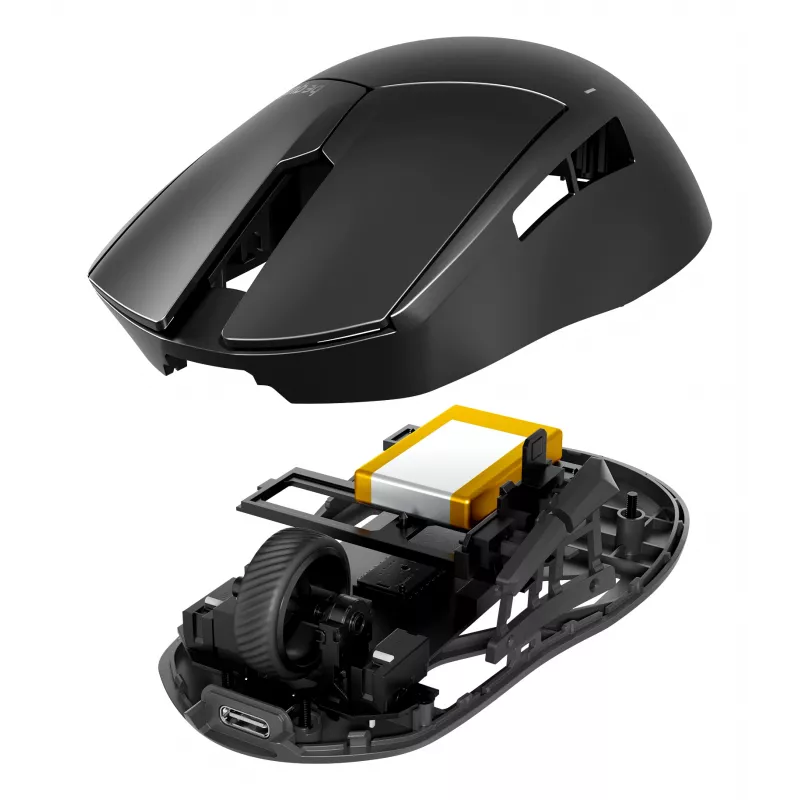 be quiet Dark Perk | Ergo mouse Gaming Right-hand RF Wireless + USB Type-C Optical 32000 DPI