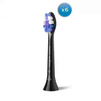 Philips Sensitive HX6056/88 6-pack brush heads Black 6 pcs