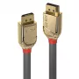 Lindy 2m DisplayPort 1.4 Cable, Gold Line, 2 m, DisplayPort, DisplayPort, Male, Male, 3840 x 2160 pixels