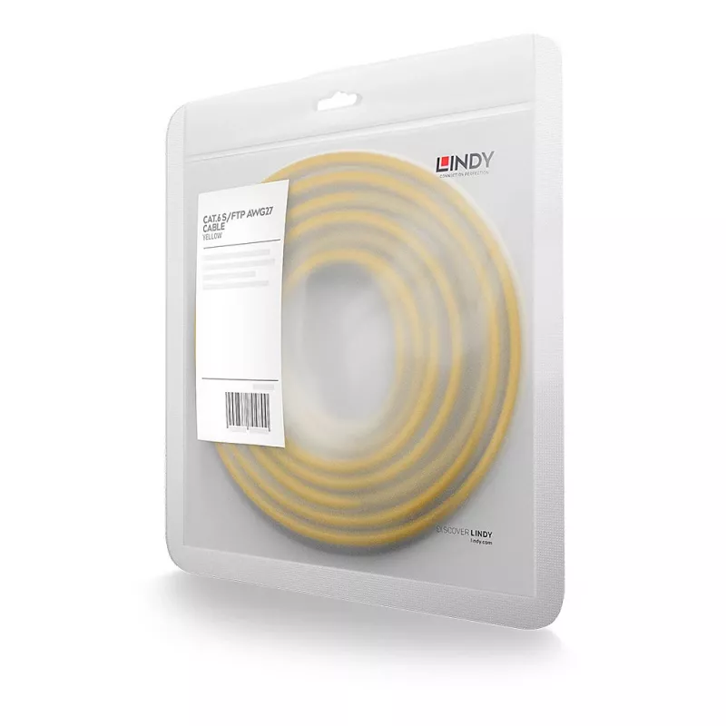 Lindy 47770 networking cable Yellow 20 m Cat6 S/FTP (S-STP)