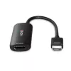 Lindy HDMI 8K60 to DisplayPort 1.4 Converter, 0.157 m, HDMI Type A (Standard), DisplayPort, Male, Female, Straight