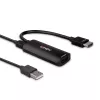 Lindy HDMI 8K60 to DisplayPort 1.4 Converter, 0.157 m, HDMI Type A (Standard), DisplayPort, Male, Female, Straight