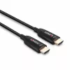 Lindy 60m Fibre Optic Hybrid HDMI 8K60 Cable, 60 m, HDMI Type A (Standard), HDMI Type A (Standard), 48 Gbit/s, Black