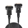 Lindy 40m Fibre Optic Hybrid Micro-HDMI 18G Cable with Detachable HDMI and DVI Connectors