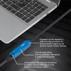 Lindy 5m USB 3.2 Gen 1 C/A Active Extension Pro, 5 m, USB C, USB A, USB 3.2 Gen 1 (3.1 Gen 1), Black