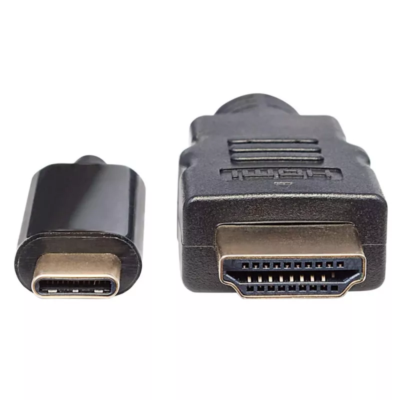 Manhattan USB-C to HDMI Cable, 4K@30Hz, 2m, Black, Male to Male, Three Year Warranty