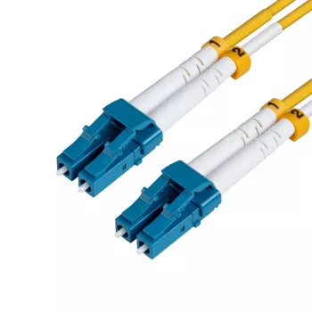 Fibre optic patch cable MicroConnect FIB441006 OS2 6 m LC–LC Yellow