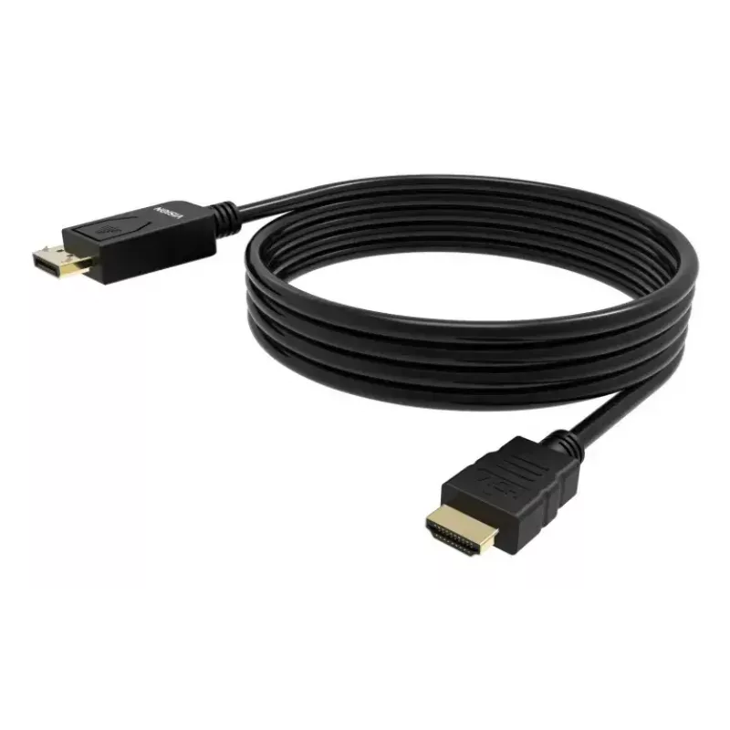 Video cable adapter VISION TC 2MDPHDMI8K/BL — 2 m DisplayPort to HDMI, 6 mm, Black