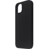 Mobile phone cover eSTUFF for Apple iPhone 12 / 12 Pro, silicone, fits 15.5 cm (6.1 inch) screen, black