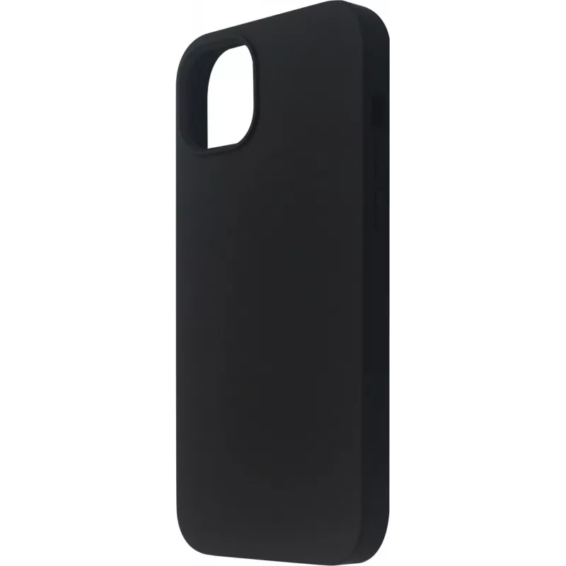 Mobile phone cover eSTUFF for Apple iPhone 12 / 12 Pro, silicone, fits 15.5 cm (6.1 inch) screen, black