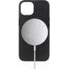 Mobile phone cover eSTUFF for Apple iPhone 12 / 12 Pro, silicone, fits 15.5 cm (6.1 inch) screen, black