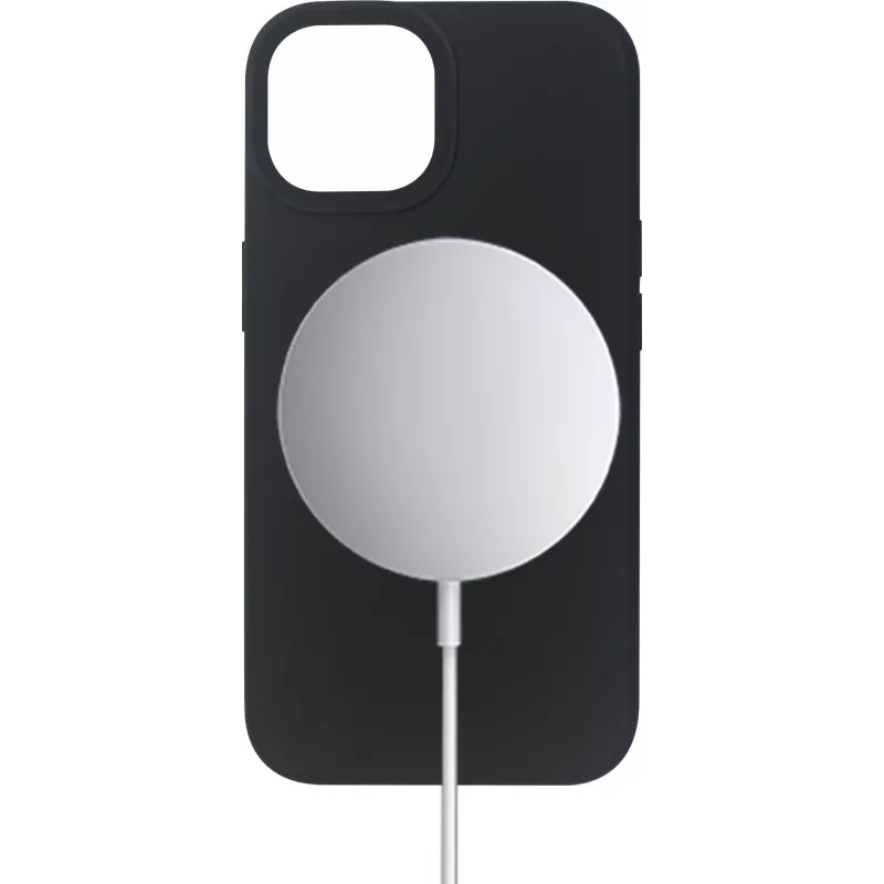 Mobile phone cover eSTUFF for Apple iPhone 12 / 12 Pro, silicone, fits 15.5 cm (6.1 inch) screen, black
