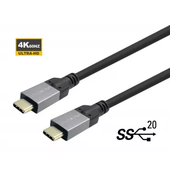 Vivolink PROUSBCMM8 USB cable 8 m USB C Black