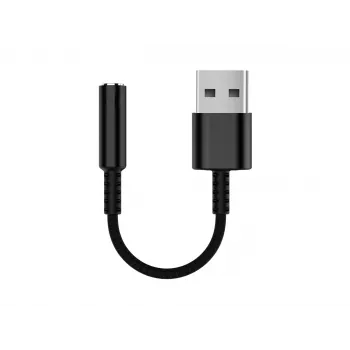 Equip 147945 audio cable 0.15 m 3.5mm USB Type-A Black