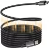 USB-C to USB-C cable VISION TC 1MUSBCMAG/BL — 1 m, USB 3.2 Gen 2 (3.1 Gen 2), black, nickel-plated contacts