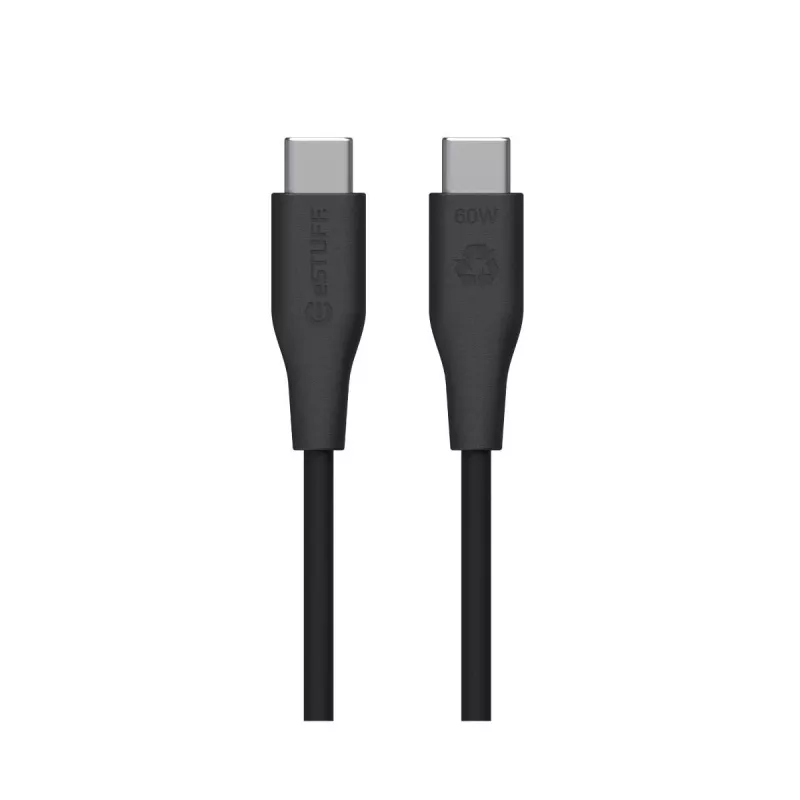 eSTUFF ES604280 USB cable USB 2.0 2 m USB C Black