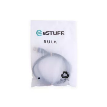 eSTUFF ES605180-BULK USB cable USB 2.0 1 m USB C USB A Black