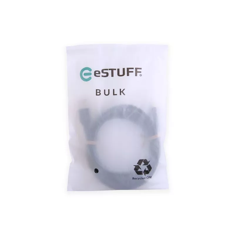 eSTUFF ES605280-BULK USB cable USB 2.0 2 m USB C Black