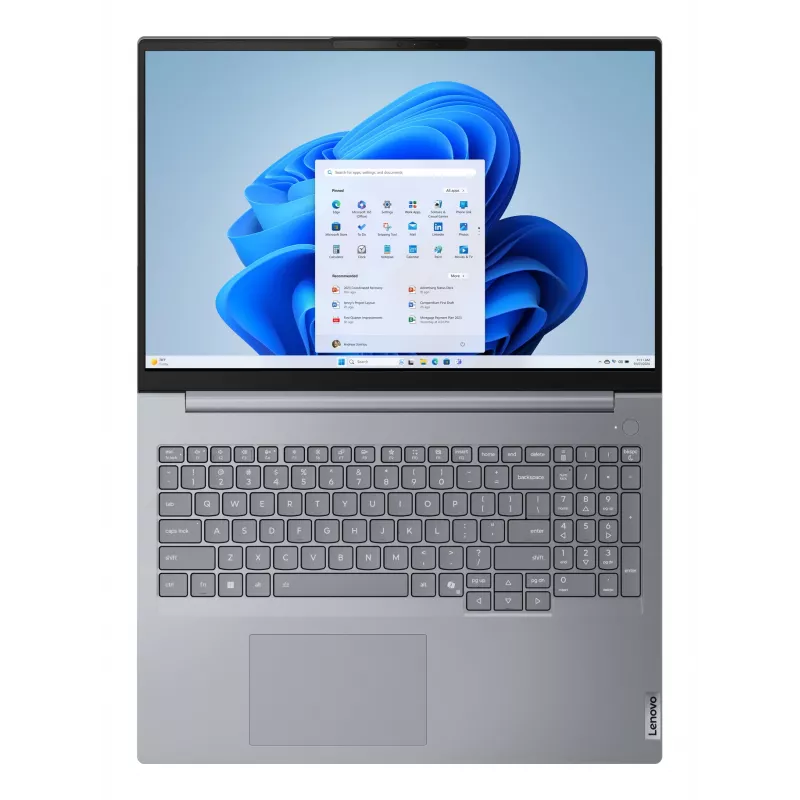 Laptop Lenovo ThinkBook 16 G8 IAL — Intel Core Ultra 5 135H, 16 inch WUXGA 1920×1200, 16 GB DDR5, 512 GB SSD, Intel Arc, Windows 11 Pro, Grey
