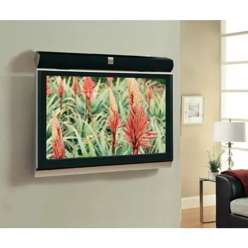 Techly Supporto Soundbar da 10kg per TV o Staffa TV Nero ICA-PLB 102S