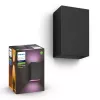 Outdoor wall lighting Philips Hue White and colour ambience Resonate LED Black