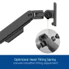 ACT Monitor arm 49 inch office premium, gas spring, pole mounted, 2 monitors