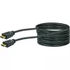 HDMI cable SCHWAIGER HDM100 013 — 10 m, HDMI Type A male–male, gold-plated contacts, black