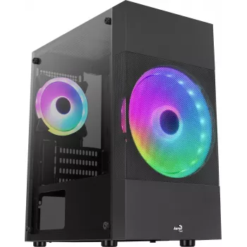PC case Aerocool Atomic Lite Mini Tower Black