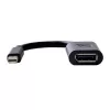 DELL 470-13627 video cable adapter 0.203 m 20-pin DisplayPort FM Apple mini-DisplayPort M Black