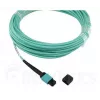 Fibre optic cable BlueOptics 9380014-10M MPO to 4x LC, 10 m, OM3, aqua