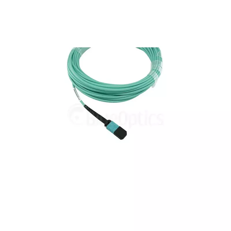 Fibre optic cable BlueOptics SFP5141EU10MKB 10 m OM3 MPO to 4×LC aqua
