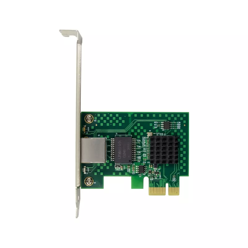 LevelOne GNC-0113 PCI Ethernet Network Card, 1 x RJ45, Green