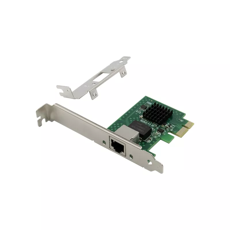 LevelOne GNC-0113 PCI Ethernet Network Card, 1 x RJ45, Green