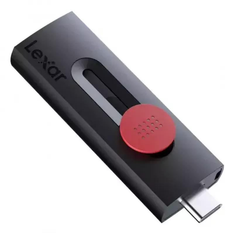 USB flash drive Lexar JumpDrive D300 64GB, USB Type-A and Type-C, USB 3.2 Gen 1, black
