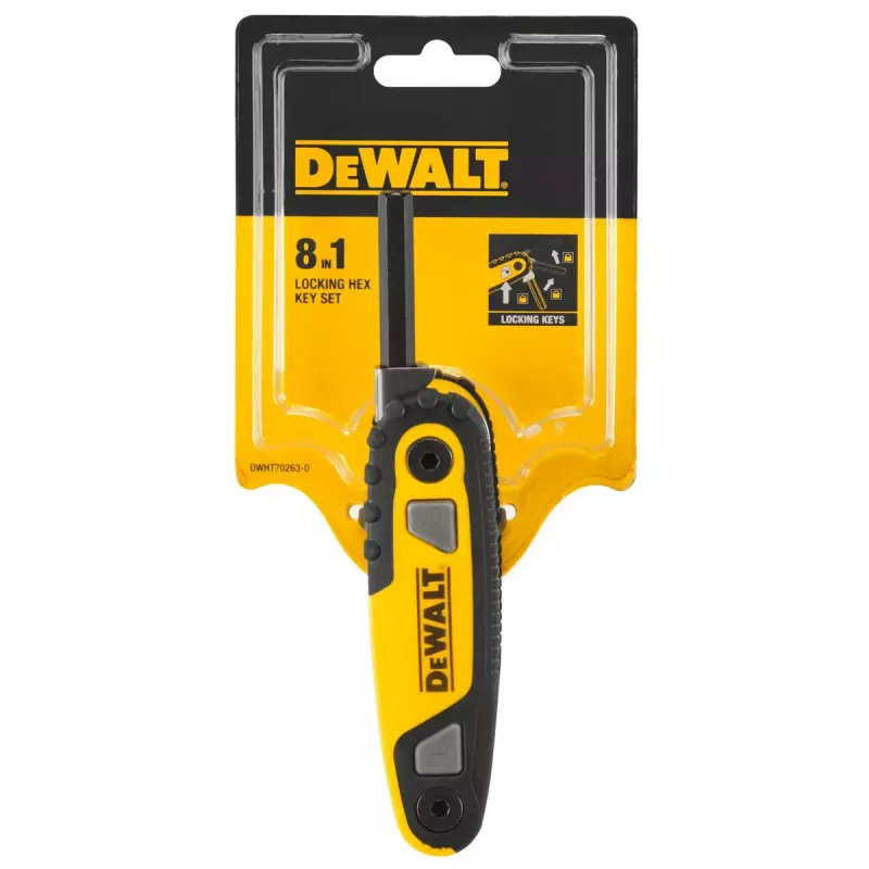 DeWalt DWHT0-70263 Hex Key Pocket Set, 8 pcs