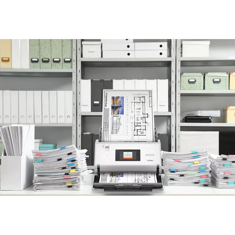 Epson WorkForce DS-32000 Sheet-fed scanner 600 x 600 DPI A3 White