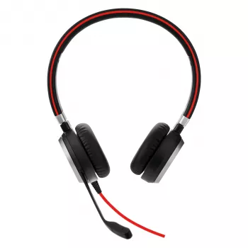 Jabra EVOLVE 40 UC Stereo, Wired, Office/Call center, 171 g, Headset, Black