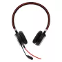 Jabra EVOLVE 40 UC Stereo, Wired, Office/Call center, 171 g, Headset, Black