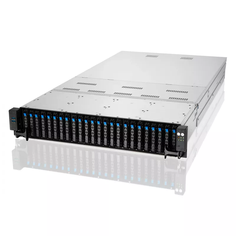 ASUS RS720-E11-RS24U Intel C741 Rack (2U) Black, Silver
