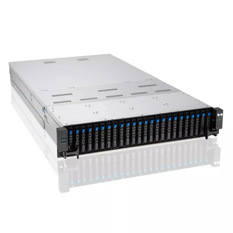 ASUS RS720-E11-RS24U Intel C741 Rack (2U) Black, Silver