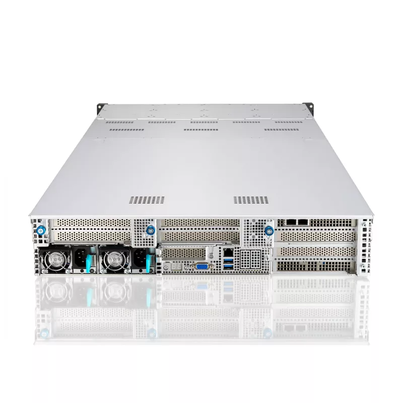 ASUS RS720-E11-RS24U Intel C741 Rack (2U) Black, Silver