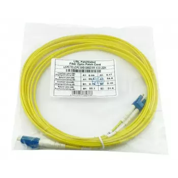 BlueOptics AK345A-BO InfiniBand Fibre Optic Cable 2 m LC Yellow